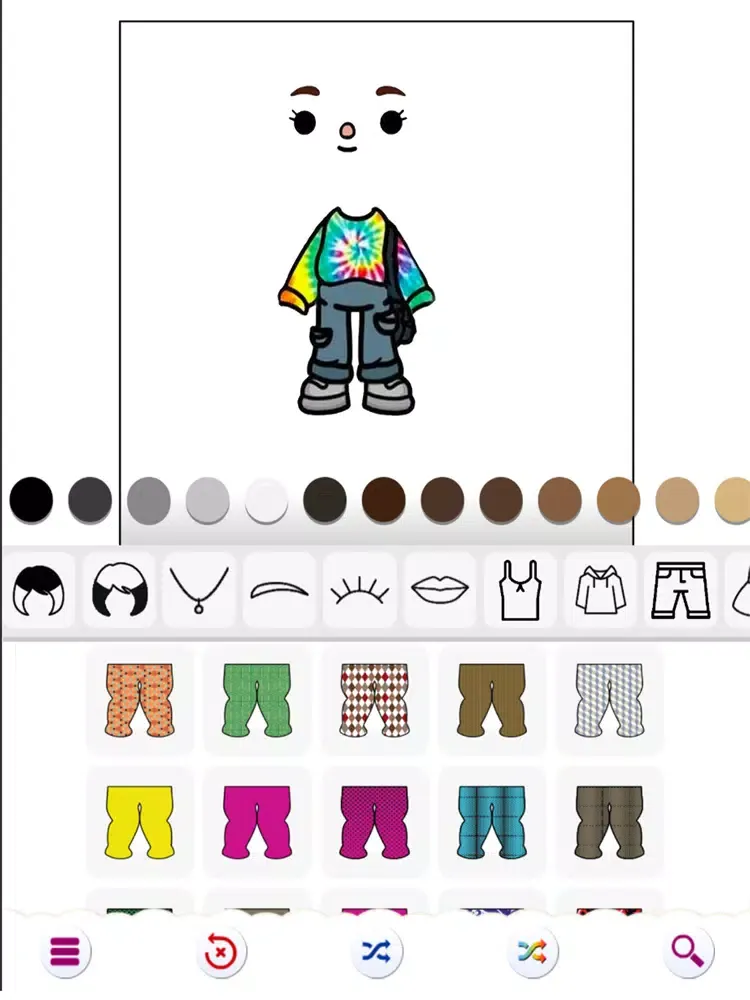 Tangkapan layar Magic Doll : Outfit Ideas iPad 