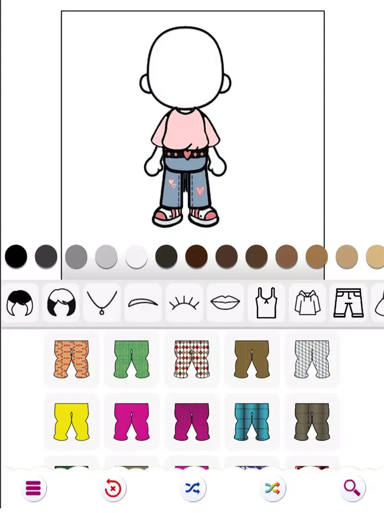 Tangkapan layar Magic Doll : Outfit Ideas iPad 