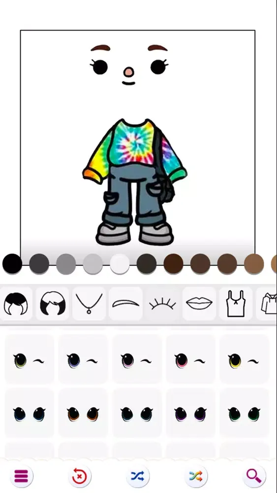 Tangkapan layar Magic Doll : Outfit Ideas