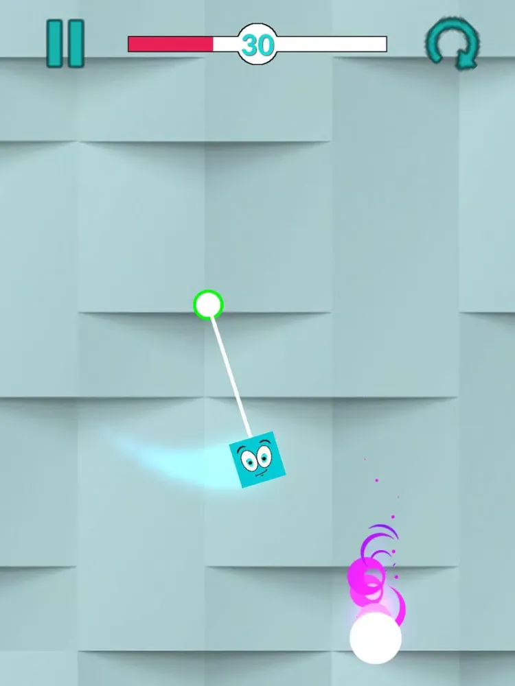 Swing Geometry Hook iPad  Ekran Görüntüleri
