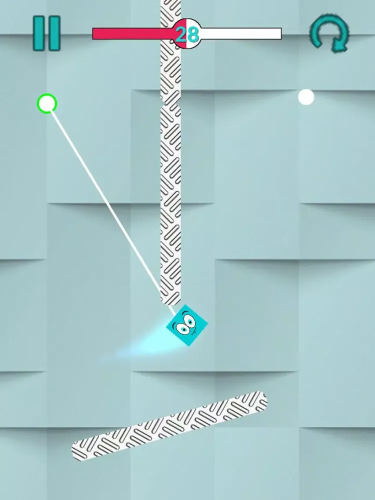 Swing Geometry Hook iPad  Ekran Görüntüleri