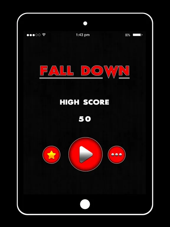 Captures d'écran de Fall Down! Classic iPad 