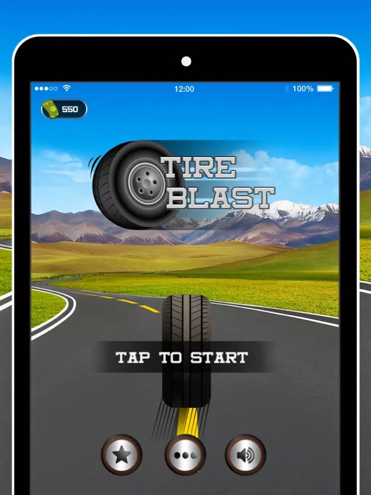 Tire Blast iPad  Screenshots