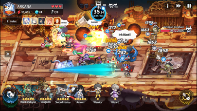 Screenshot di Arcana Tactics
