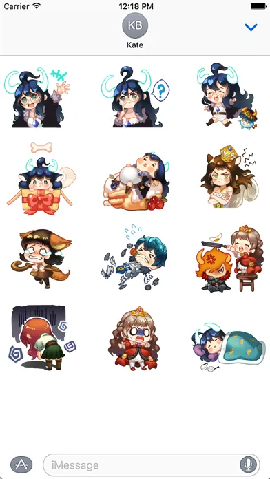 Capturas de pantalla de Dragon Blaze Sticker