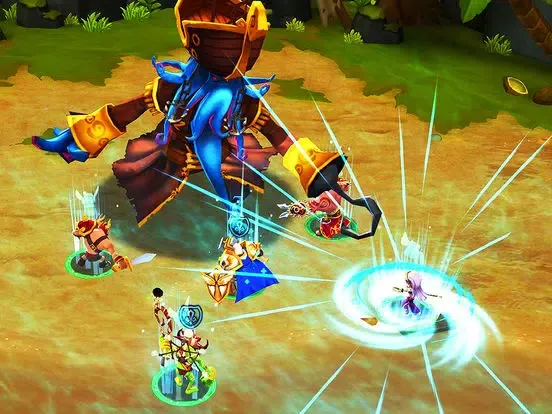 Capturas de tela do Giants War iPad 