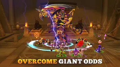 Capturas de tela do Giants War