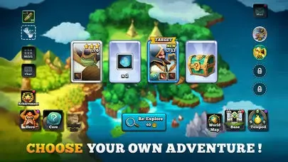 Capturas de tela do Giants War