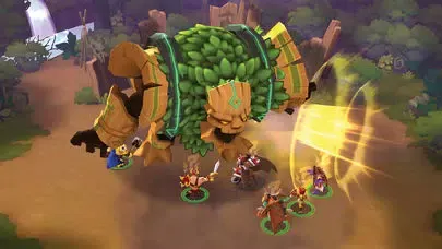 Capturas de tela do Giants War