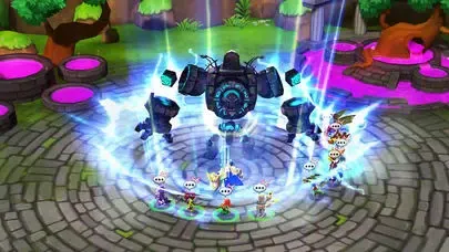 Capturas de tela do Giants War
