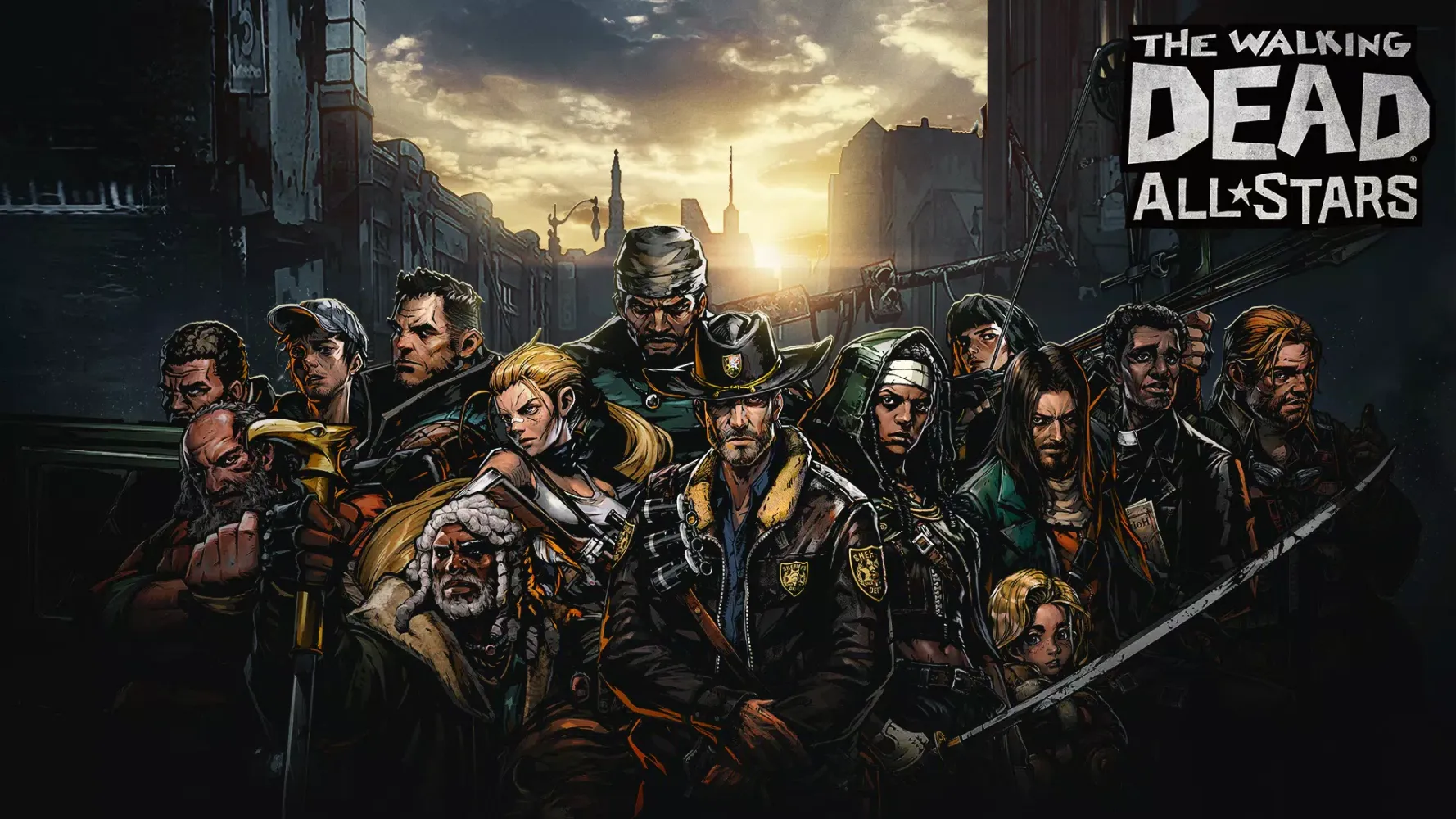 ภาพหน้าจอของ The Walking Dead: All-Stars