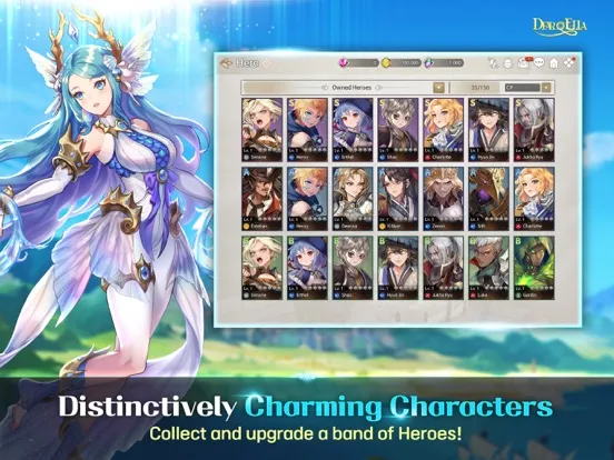 Capturas de tela do Dear, Ella - Epic Strategy RPG iPad 