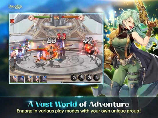 Capturas de tela do Dear, Ella - Epic Strategy RPG iPad 