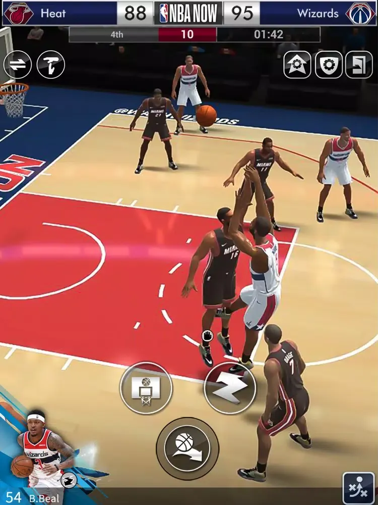 Screenshot di NBA NOW Mobile Basketball Game iPad 
