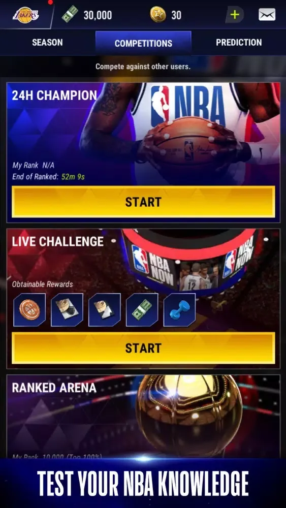 Screenshot di NBA NOW Mobile Basketball Game