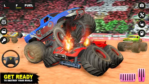 Monster Derby Truck Fighting应用截图