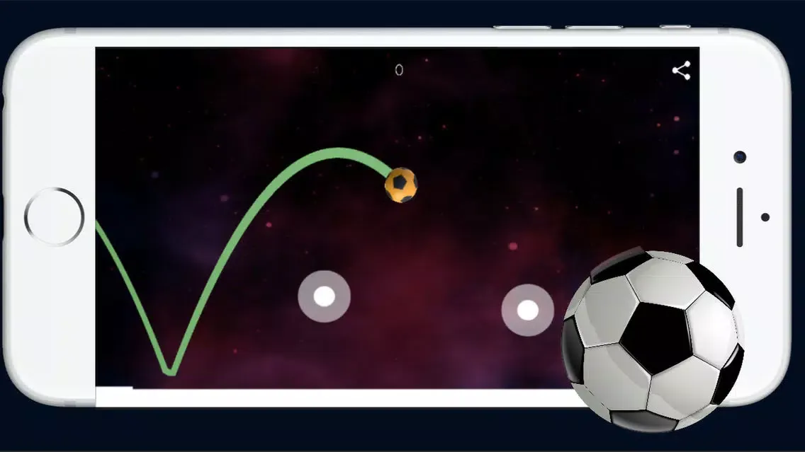 Screenshot di Flappy Football -Space Classic