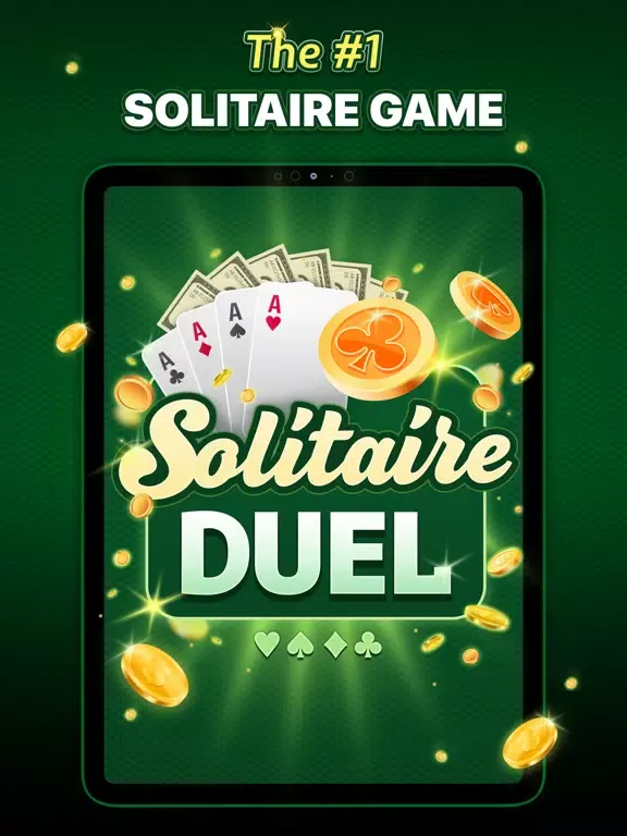 Ảnh chụp màn hình của Solitaire Duel - Win Real Cash iPad 