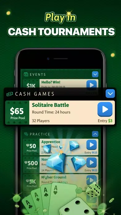 Ảnh chụp màn hình của Solitaire Duel - Win Real Cash