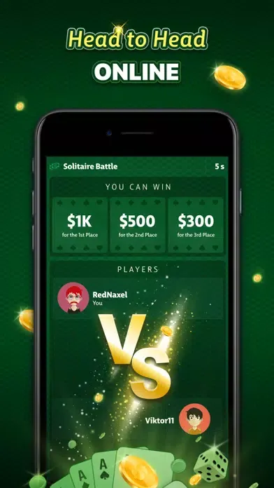 Ảnh chụp màn hình của Solitaire Duel - Win Real Cash