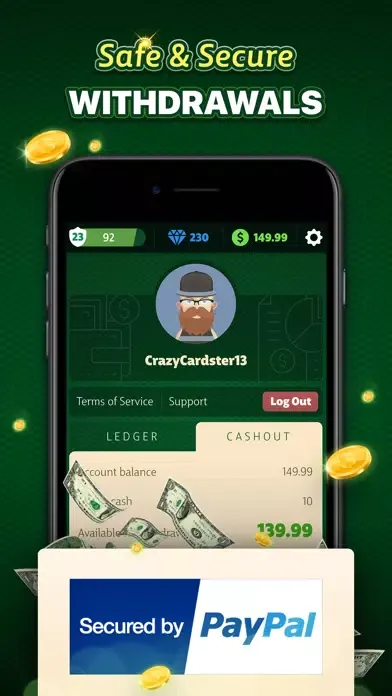 Ảnh chụp màn hình của Solitaire Duel - Win Real Cash