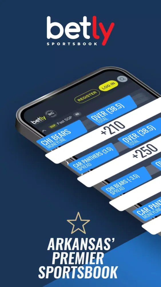 ภาพหน้าจอของ Betly Sportsbook AR