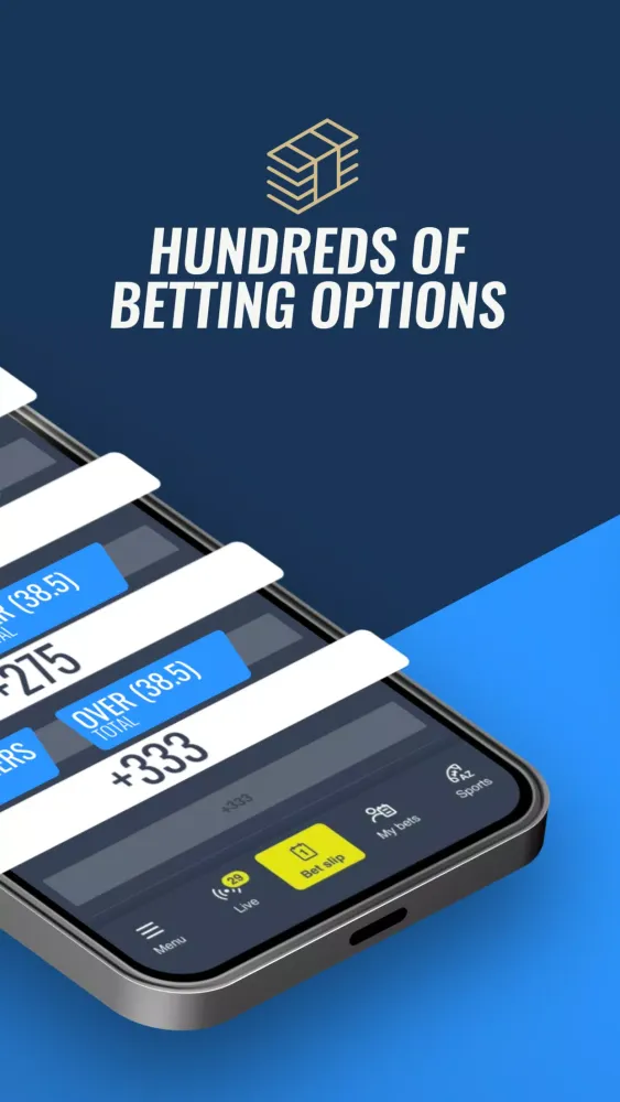ภาพหน้าจอของ Betly Sportsbook AR