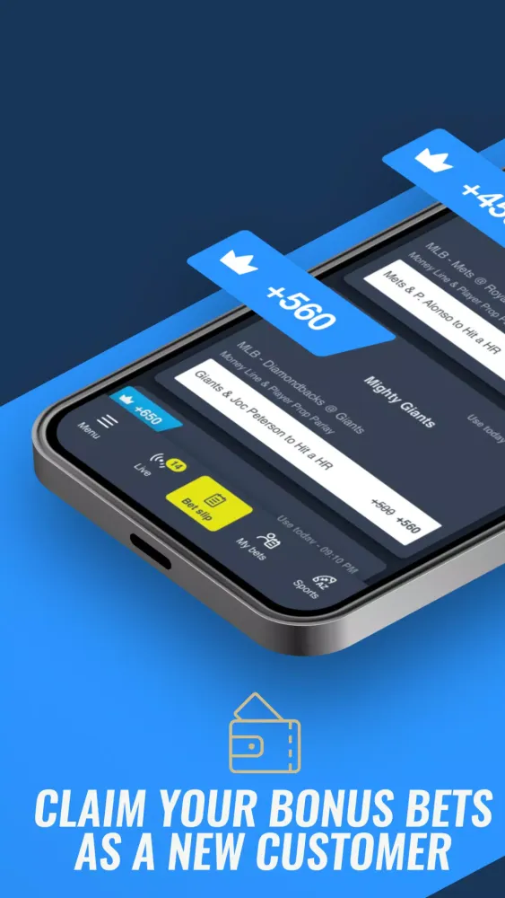 ภาพหน้าจอของ Betly Sportsbook AR