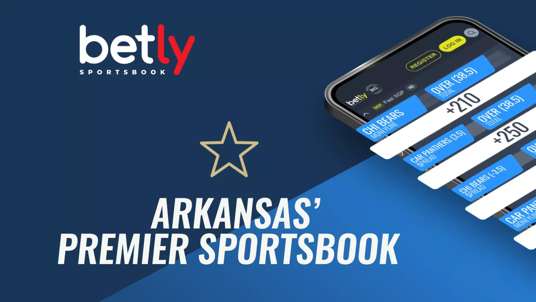 ภาพหน้าจอของ Betly Sportsbook AR
