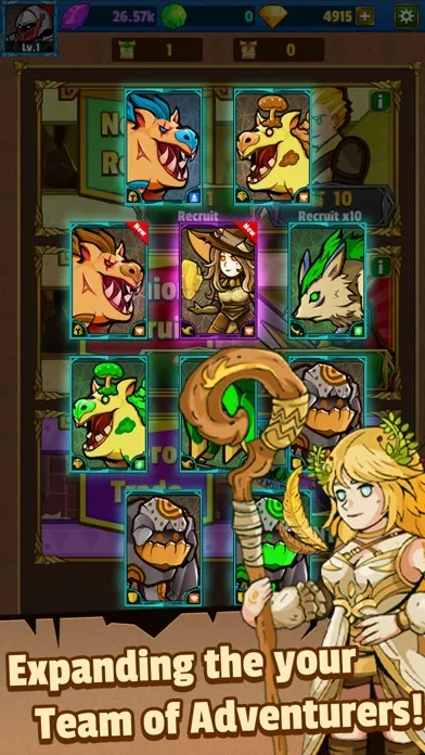 Hell Rift: Idle Dungeons سکرین شاٹس