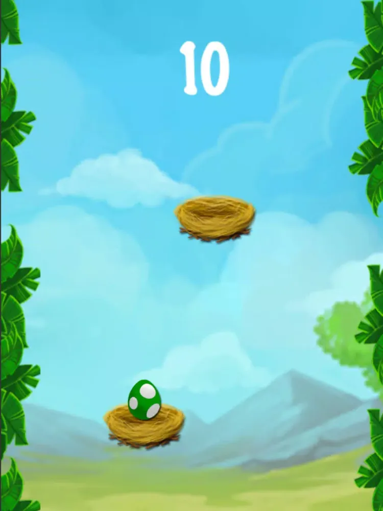 ภาพหน้าจอของ Egg Jump Jump iPad 