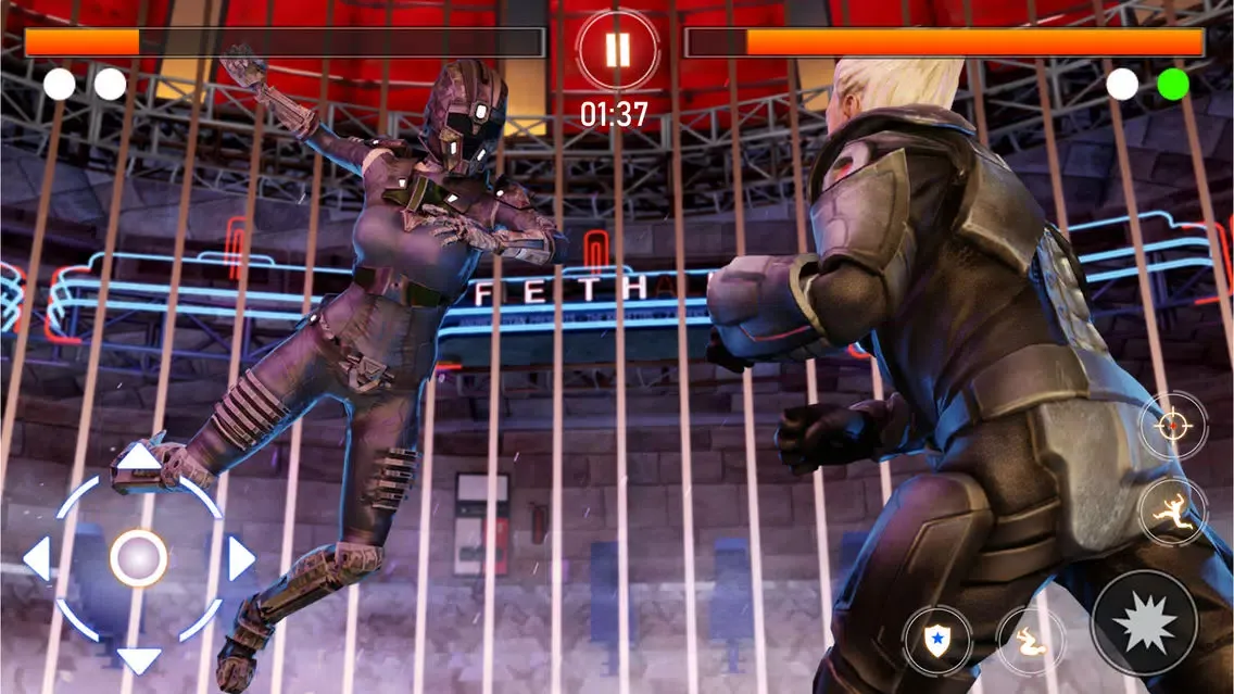 Скриншоты Ultimate Robot Girl Fight