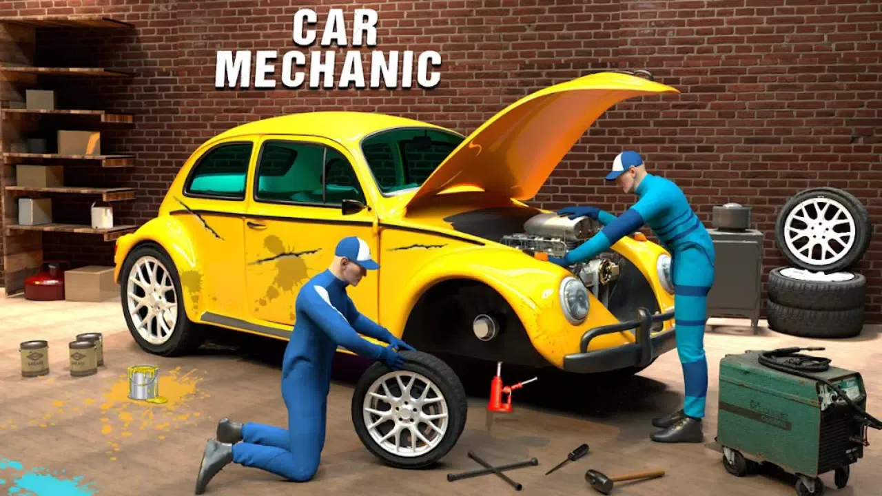 Car Mechanic - Car Wash Games应用截图
