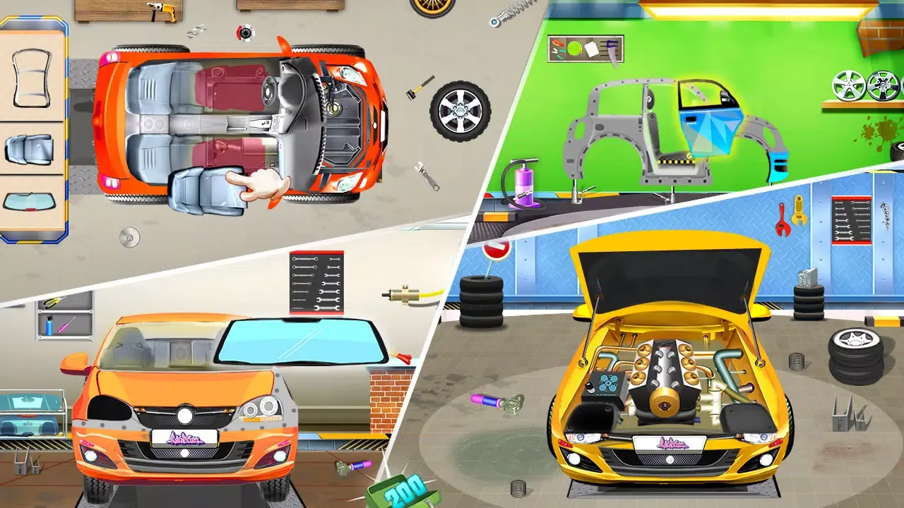 Car Mechanic - Car Wash Games应用截图