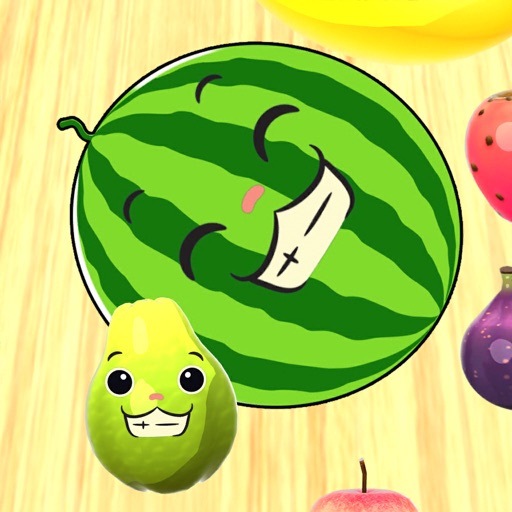 Watermelon 3D Fruit Merge Game