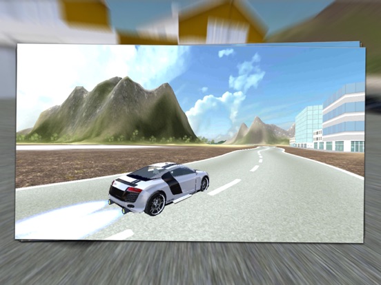 Tangkapan layar Flying Super Car 2020 iPad 