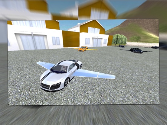 Tangkapan layar Flying Super Car 2020 iPad 