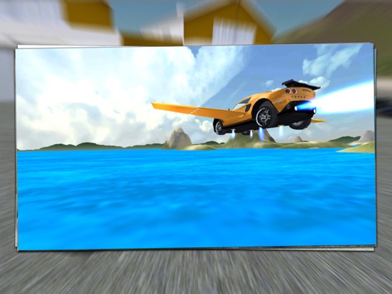Tangkapan layar Flying Super Car 2020 iPad 