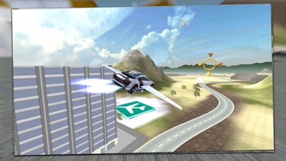 Tangkapan layar Flying Super Car 2020