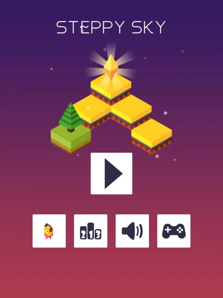 تصاویر Steppy Sky Endless Jump Up iPad 