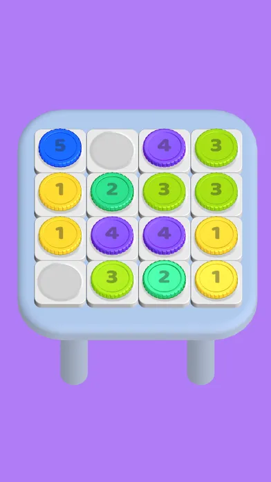 Coin Puzzle - Swipe and Merge Screenshots