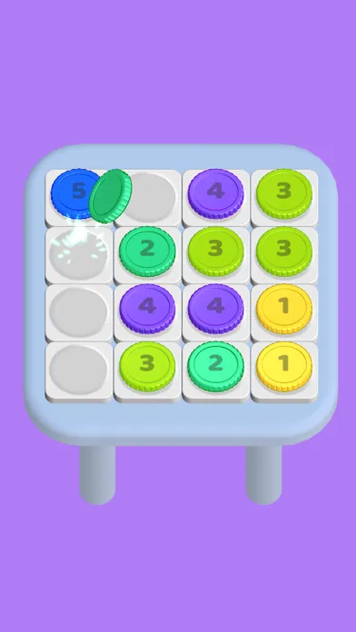 Coin Puzzle - Swipe and Merge Screenshots