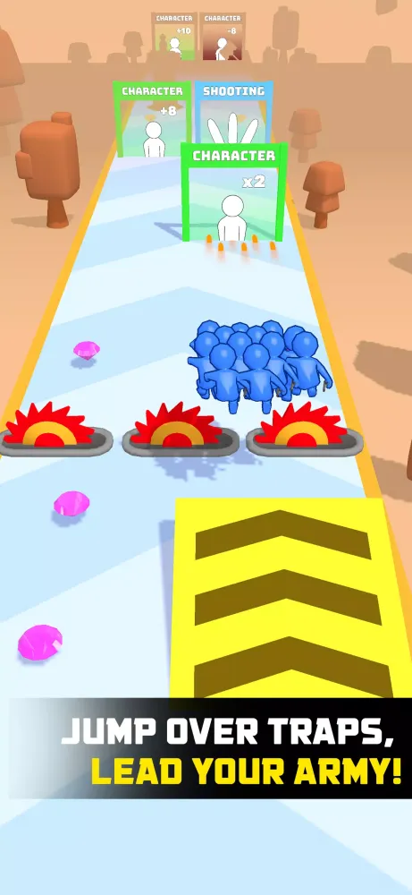 Stickman Crowd - Run and Gun應用截圖