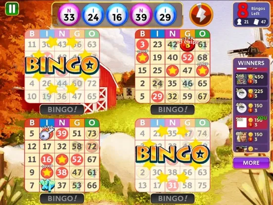 Capturas de pantalla de Bingo Star iPad 