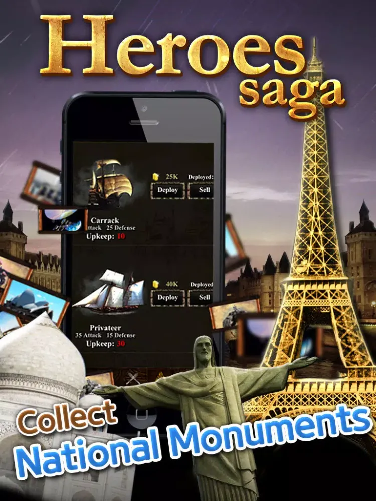 Heroes Saga iPad  Ekran Görüntüleri