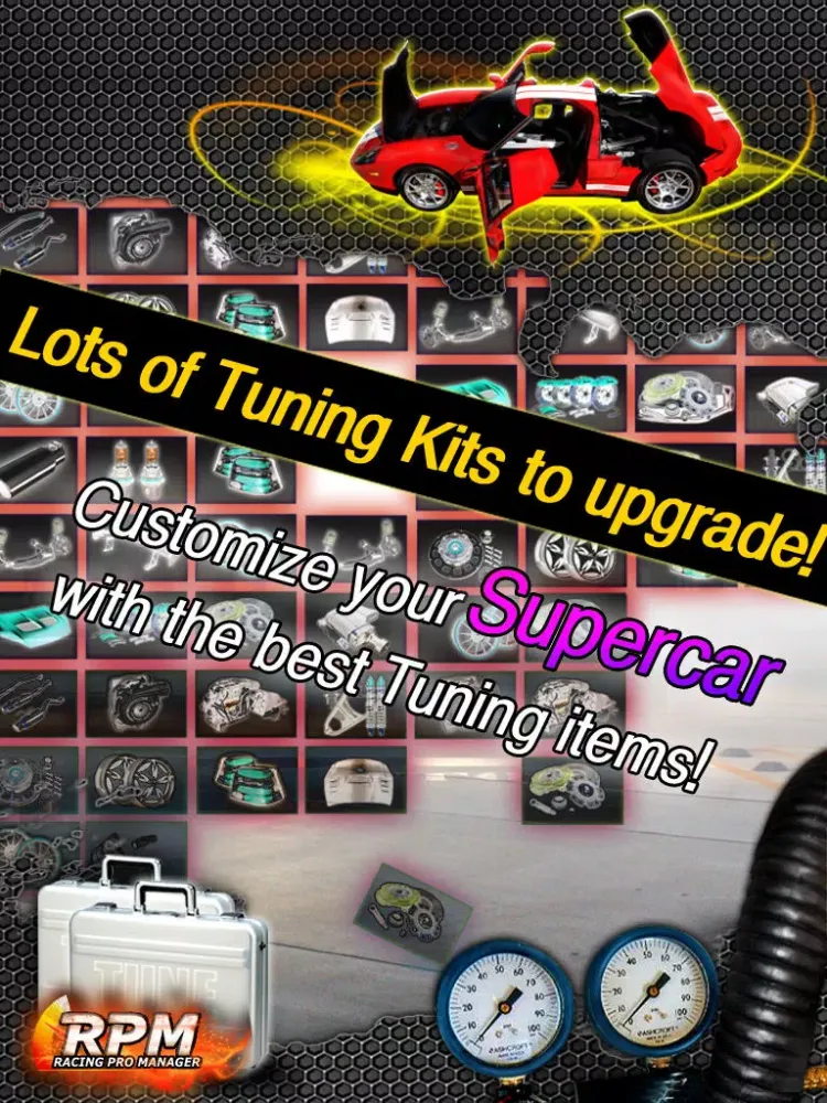 RPM : Racing Pro Manager iPad  سکرین شاٹس