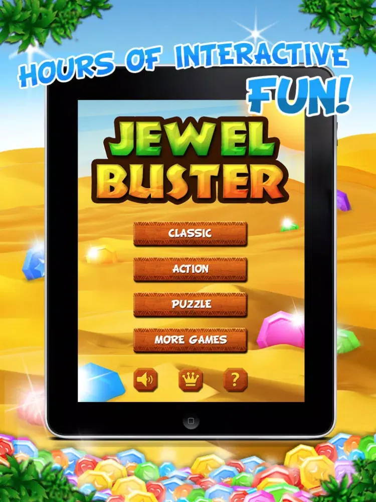 Jewel Buster™ Free iPad  스크린샷