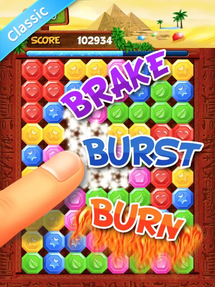 Jewel Buster™ Free iPad  스크린샷