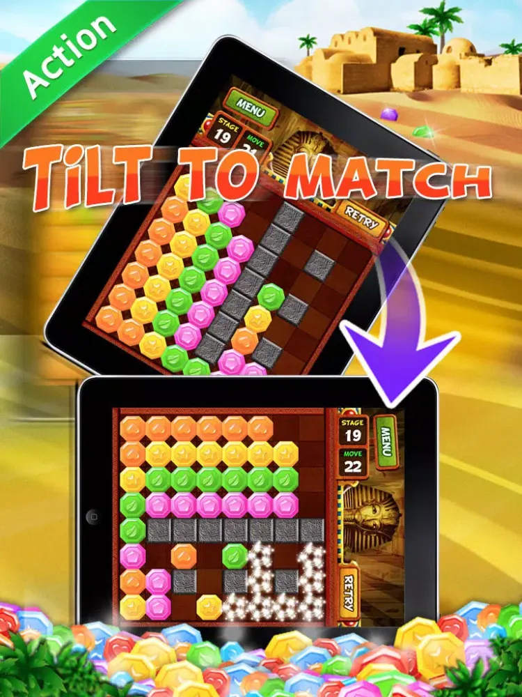 Jewel Buster™ Free iPad  스크린샷
