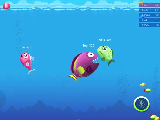 Capturas de pantalla de Fish.IO : Eat and Survive iPad 